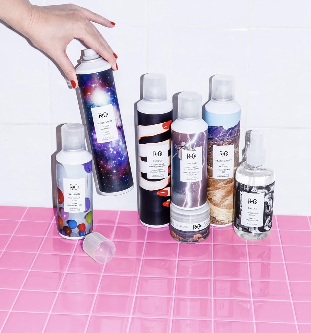 Healthy shiny hair after professional salon treatment