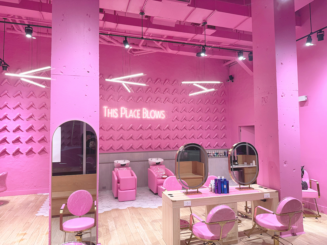 Hair color and blowout service in Chelsea NYC salon